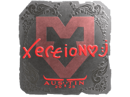 Sticker | xertioN (Foil) | Austin 2025