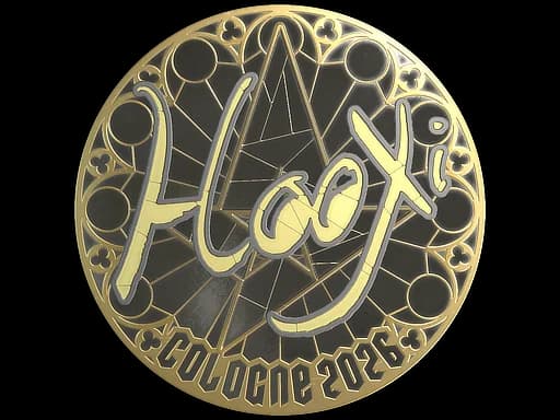 Sticker | HooXi (Gold) | Cologne 2026