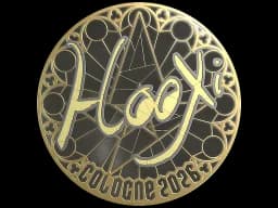 Sticker | HooXi (Gold) | Cologne 2026