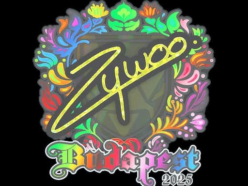 Sticker | ZywOo (Holo) | Budapest 2025