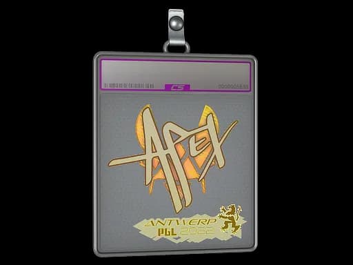 Sticker Slab | apEX (Holo) | Antwerp 2022