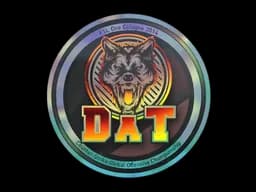 Sticker | dAT team (Holo) | Cologne 2014