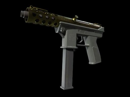 Souvenir Tec-9 | Brass (Battle-Scarred)