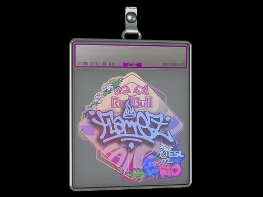 Sticker Slab | FlameZ (Holo) | Rio 2022