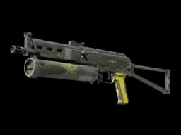 StatTrak™ PP-Bizon | Jungle Slipstream (Battle-Scarred)