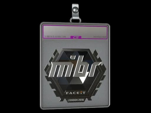 Sticker Slab | MIBR (Foil) | London 2018