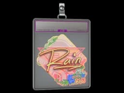 Sticker Slab | rain (Holo) | Rio 2022