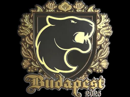 Sticker | FURIA (Gold) | Budapest 2025