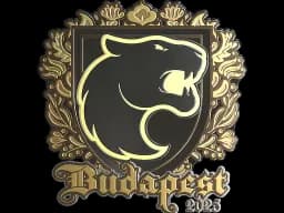 Sticker | FURIA (Gold) | Budapest 2025