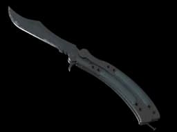 ★ StatTrak™ Butterfly Knife | Night (Field-Tested)