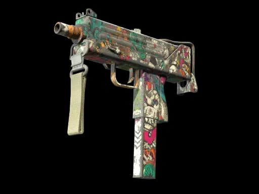 StatTrak™ MAC-10 | Toybox (Battle-Scarred)