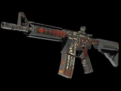 StatTrak™ M4A4 | Hellfire (Battle-Scarred)