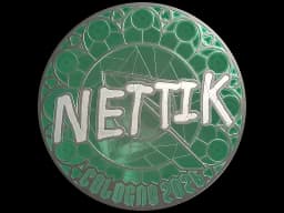 Sticker | nettik (Foil) | Cologne 2026