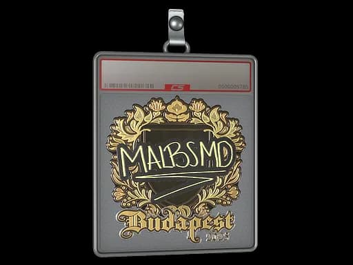 Sticker Slab | malbsMd (Gold) | Budapest 2025