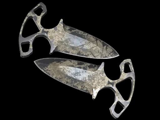 ★ Shadow Daggers | Scorched (Battle-Scarred)