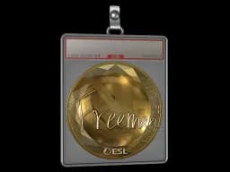 Sticker Slab | Freeman (Gold) | Katowice 2019