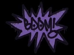 Sealed Graffiti | BOOM (Monster Purple)