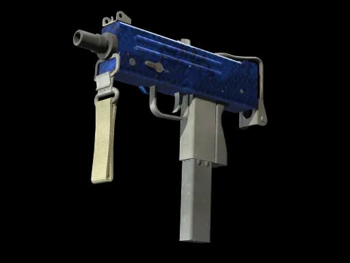 MAC-10 | Lapis Gator (Well-Worn)