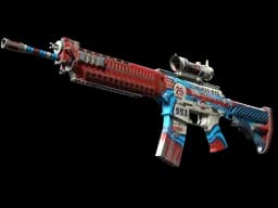 Souvenir SG 553 | Integrale (Battle-Scarred)