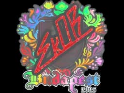 Sticker | sk0R (Holo) | Budapest 2025