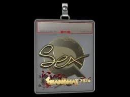 Sticker Slab | dexter (Gold) | Shanghai 2024