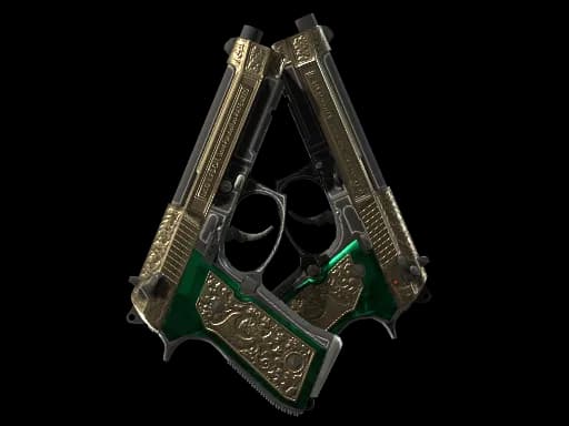 StatTrak™ Dual Berettas | Royal Consorts (Factory New)