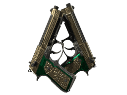 StatTrak™ Dual Berettas | Royal Consorts (Factory New)