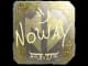 Sticker | noway (Gold) | Austin 2025 CS2 skin