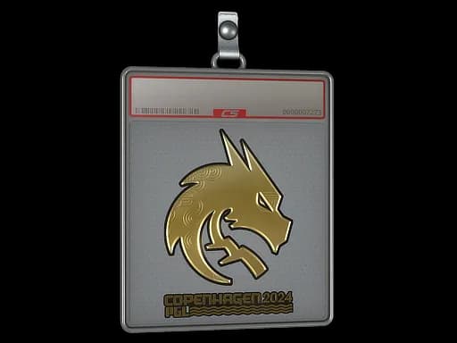 Sticker Slab | Team Spirit (Gold) | Copenhagen 2024