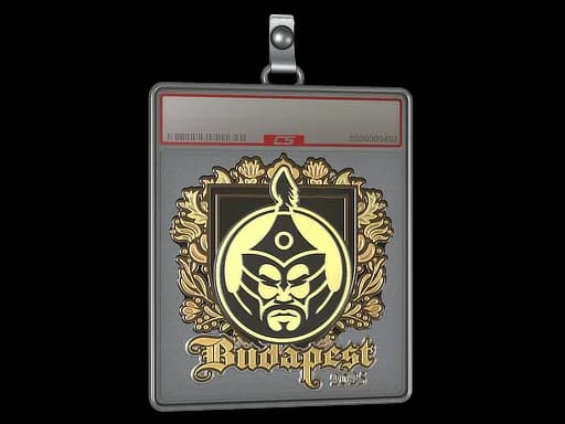 Sticker Slab | The Mongolz (Gold) | Budapest 2025