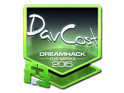 Sticker | DavCost (Foil) | Cluj-Napoca 2015