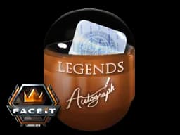 London 2018 Legends Autograph Capsule