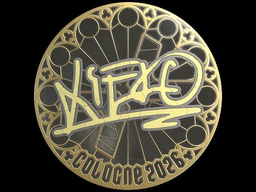 Sticker | xiELO (Gold) | Cologne 2026