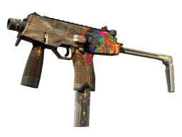 StatTrak™ MP9 | Starlight Protector (Battle-Scarred)