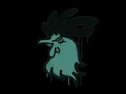 Sealed Graffiti | Cocky (Frog Green)