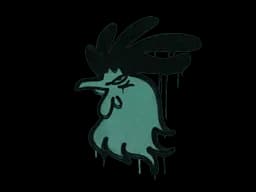 Sealed Graffiti | Cocky (Frog Green)