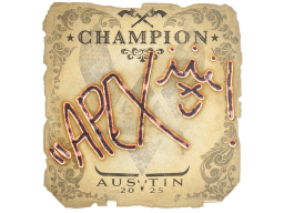 Sticker | apEX (Champion) | Austin 2025