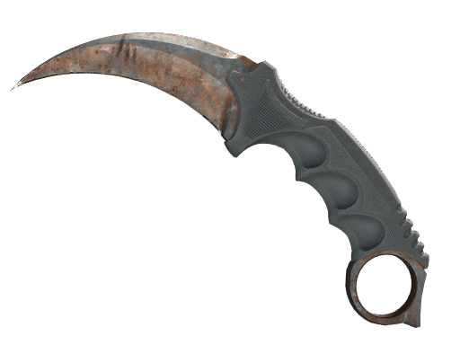 ★ StatTrak™ Karambit | Rust Coat (Battle-Scarred)