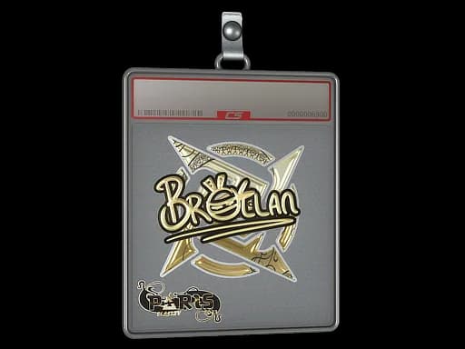 Sticker Slab | Brollan (Gold) | Paris 2023