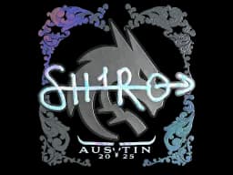 Sticker | sh1ro (Holo) | Austin 2025