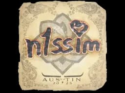 Sticker | n1ssim | Austin 2025
