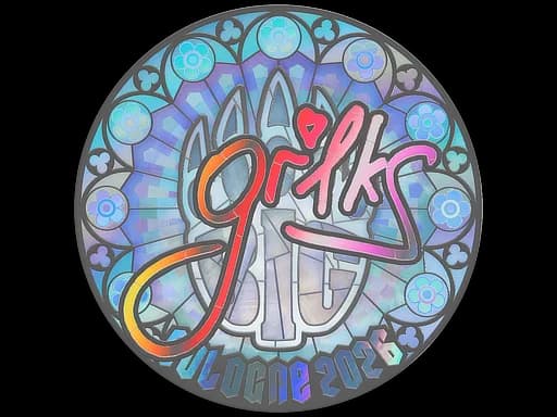 Sticker | gr1ks (Holo) | Cologne 2026