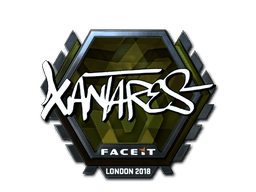 Sticker | XANTARES (Foil) | London 2018