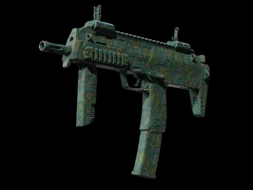 MP7 | Teal Blossom (Minimal Wear)