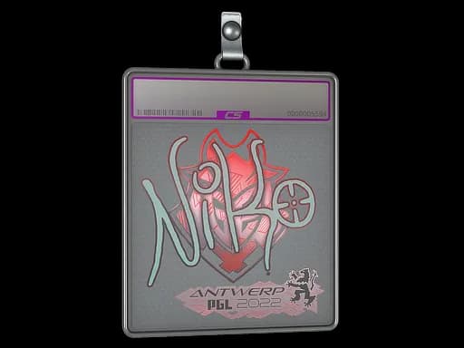 Sticker Slab | NiKo (Holo) | Antwerp 2022