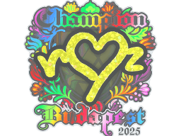 Sticker | ropz (Holo, Champion) | Budapest 2025