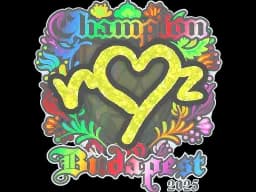 Sticker | ropz (Holo, Champion) | Budapest 2025