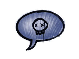 Sealed Graffiti | Death Sentence (SWAT Blue)