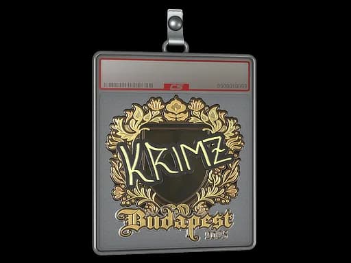 Sticker Slab | KRIMZ (Gold) | Budapest 2025