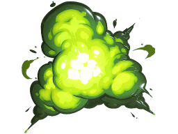 Sticker | Boom Blast (Glitter)